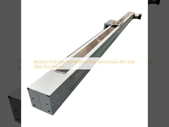 Modular Multi Axis Maintenance Free Synchronous Belt Slide Table Dust Proof