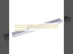 Aluminum Double Axis Roller Linear Guide Customized Linear Roller Guideways High Precision